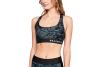 Biustonosz sportowy Under Armour ARMOUR MID CROSSBACK Printed Black